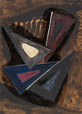 Dunkle Zeichen by Erwin Hahs - Auction record, sale price, and art valuation. Compare with similar artists and explore comparable artworks.