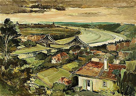 Dresden, Loschwitzer Elb-Bogen by Georg Nerlich - Auction record, sale price, and art valuation. Compare with similar artists and explore comparable artworks.