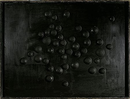 Untitled (Schwarzes Materialbild) by Ferdinand Spindel - Auction record, sale price, and art valuation. Compare with similar artists and explore comparable artworks.