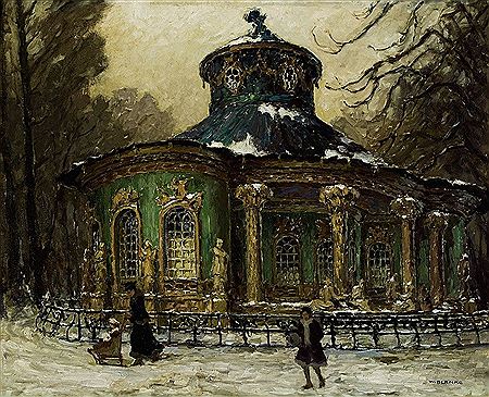 Teehäuschen im Park von Sanssouci