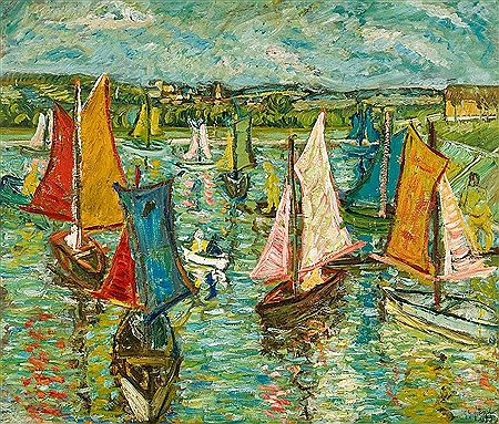 Sample artwork by Gustav Georg Schopf (1899 - 1986), known for founding member of the stuttgart new secession - View similar artists and auction records