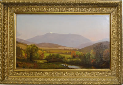 Mount Mansfield in the Fall