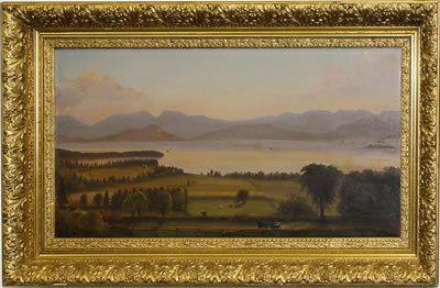 Adirondack Mountains from Willard St From Old Sketch Burlington Bay Lake Champlain by Charles Louis Heyde - Auction record, sale price, and art valuation. Compare with similar artists and explore comparable artworks.