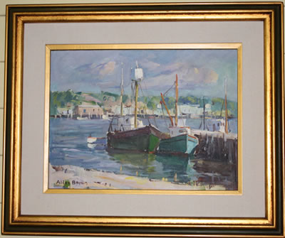 Gloucester Docks by Alden Bryan - Auction record, sale price, and art valuation. Compare with similar artists and explore comparable artworks.