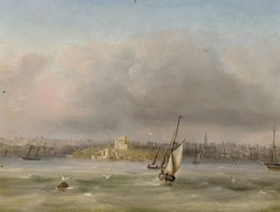 Two views of Sydney and the Harbour, New South Wales (pair)
