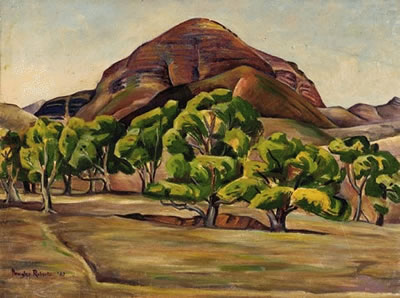 Peak in Horricks Pass, South Australia