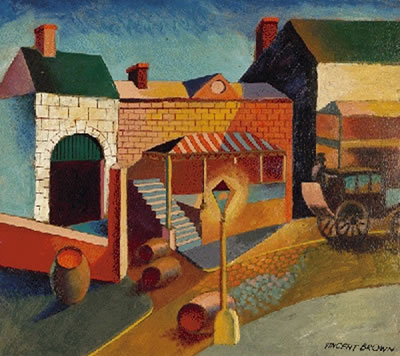 Colonial Days by Vincent Brown - Auction record, sale price, and art valuation. Compare with similar artists and explore comparable artworks.