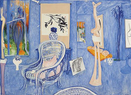 My Armchair 1976 by Brett Whiteley - Auction record, sale price, and art valuation. Compare with similar artists and explore comparable artworks.