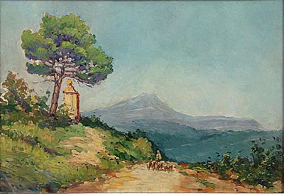 Sample artwork by Romain Jouven (1874 - 1929), known for painting - View similar artists and auction records