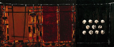 Sample artwork by David Rankin (Born 1946), known for abstract painting - View similar artists and auction records