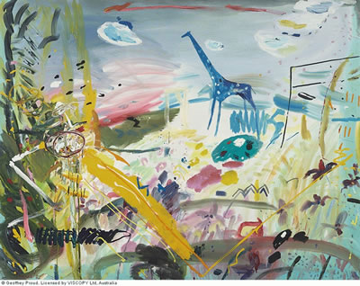 Sample artwork by Geoffrey Proud (1946 - 2022), known for painting - View similar artists and auction records