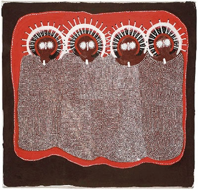 Big Mob by Jack Dale - Auction record, sale price, and art valuation. Compare with similar artists and explore comparable artworks.