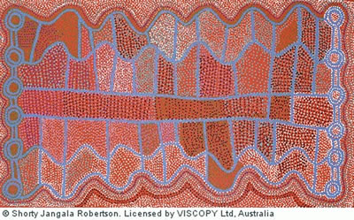 Ngapa Jukurrpa (Water Dreaming) 2007 by Shorty Jangala Robertson - Auction record, sale price, and art valuation. Compare with similar artists and explore comparable artworks.