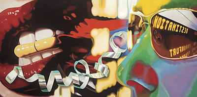 Sample artwork by David Wadelton (Born 1955), known for painting - View similar artists and auction records