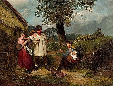 The Robin's Egg 1868 by James Clarke Waite - Auction record, sale price, and art valuation. Compare with similar artists and explore comparable artworks.