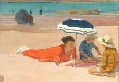 On the beach by Walter John Bayes - Auction record, sale price, and art valuation. Compare with similar artists and explore comparable artworks.