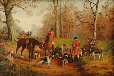 Hunting scene