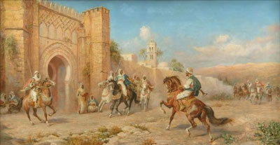 Muster of riff tribesmen