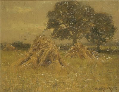 Wheatsheaves by Alfred Rigg - Auction record, sale price, and art valuation. Compare with similar artists and explore comparable artworks.