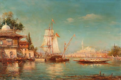 Venice On the Bosphorus (pair)