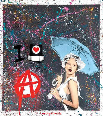 L.V. Anarchy by Static - Auction record, sale price, and art valuation. Compare with similar artists and explore comparable artworks.