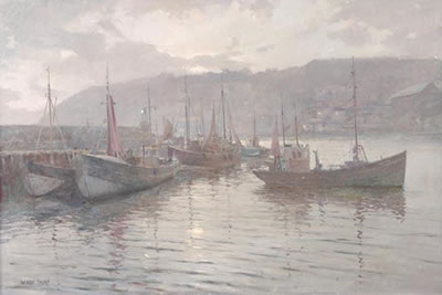 Brixham Harbour, Early Morning