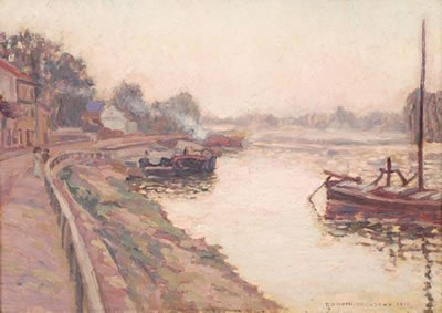On the river side