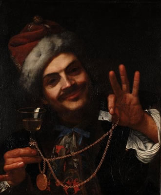 Self-portrait of the artist as Laughter