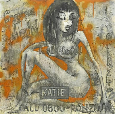 Katie by Ronzo - Auction record, sale price, and art valuation. Compare with similar artists and explore comparable artworks.
