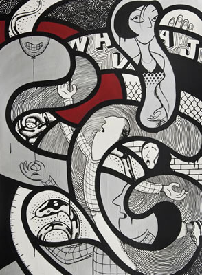 Pedro Navaja by Mambo - Auction record, sale price, and art valuation. Compare with similar artists and explore comparable artworks.