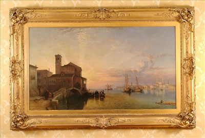 The Giudecca, Venice by George Edwards Hering - Auction record, sale price, and art valuation. Compare with similar artists and explore comparable artworks.