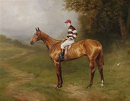 Friarsgate' with jockey up