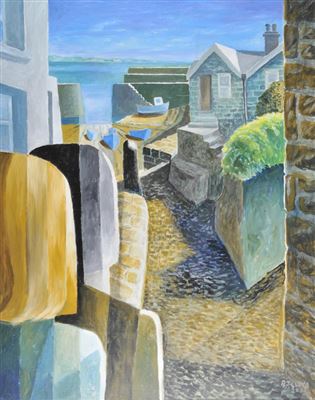Harbour Lane, 2005 by Reginald James Lloyd - Auction record, sale price, and art valuation. Compare with similar artists and explore comparable artworks.