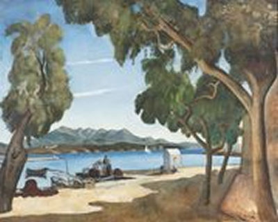 Sommerliche Partie am See by Edmond Ceria - Auction record, sale price, and art valuation. Compare with similar artists and explore comparable artworks.