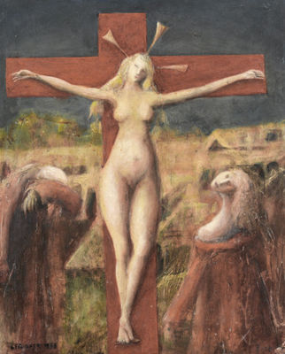 Gekreuzigte Madonna