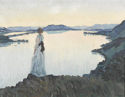Sample artwork by Ernst Samuel Geiger (1876 - 1965), known for still life, landscape, figure painting - View similar artists and auction records
