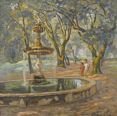 Sample artwork by Hermann Hodler (1888 - 1965), known for painting - View similar artists and auction records