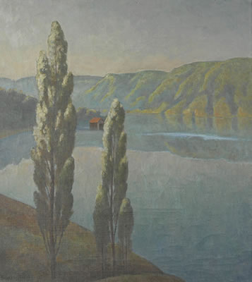 "Wohlensee bei Bern". by Hermann Hodler - Auction record, sale price, and art valuation. Compare with similar artists and explore comparable artworks.