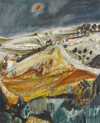 Südliche Landschaft by Gerold Veraguth - Auction record, sale price, and art valuation. Compare with similar artists and explore comparable artworks.