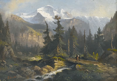 Bergbach mit Jungfrau by Ferdinand Sommer - Auction record, sale price, and art valuation. Compare with similar artists and explore comparable artworks.
