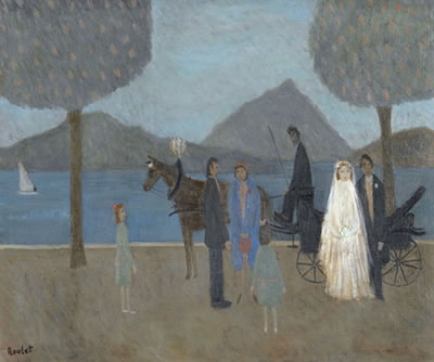 Mariés by Henry Roulet - Auction record, sale price, and art valuation. Compare with similar artists and explore comparable artworks.