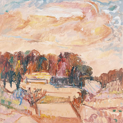 Sample artwork by Jean Krille (1923 - 1991), known for expressionist painting - View similar artists and auction records