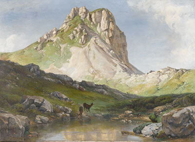 Taubenhorn. Souvenir de la Schynige Platte