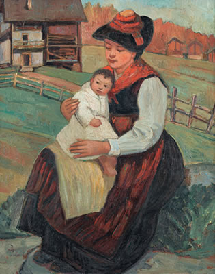 Sample artwork by Alfred Cini (1887 - 1970), known for painting - View similar artists and auction records
