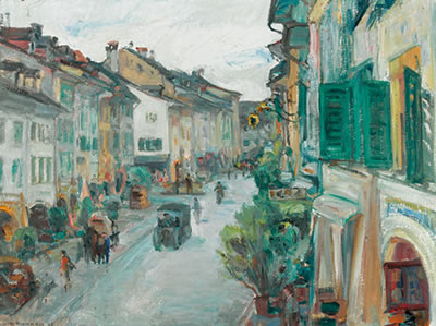Hauptgasse in Murten