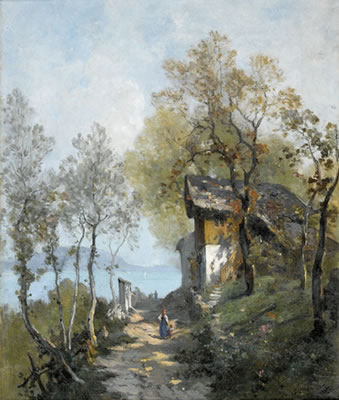 Sample artwork by François Louis Fritz Niederhausern (1828 - 1888), known for painting - View similar artists and auction records