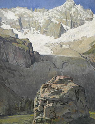 "Glacier de la Nana et Aiguille d'Or"