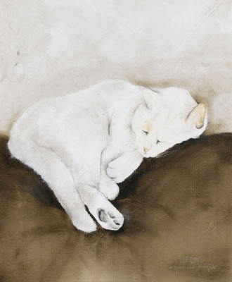 Schlafende Katze. by Carmen Dede Bischoff Castelli - Auction record, sale price, and art valuation. Compare with similar artists and explore comparable artworks.