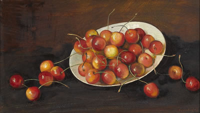 Stillleben mit Kirschen. by Egon Alexis Von Vietinghoff - Auction record, sale price, and art valuation. Compare with similar artists and explore comparable artworks.
