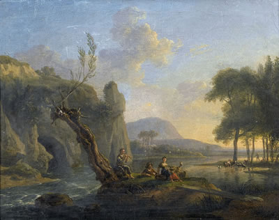 Abendliche Flusslandschaft mit Pastorale. by Jean Francois Duval - Auction record, sale price, and art valuation. Compare with similar artists and explore comparable artworks.
